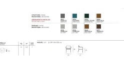 Poltroncina imbottita interamente rivestita in microfibra Dallas disponibile in 4 colori