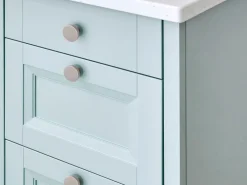 Pomolo per mobili in alluminio Uppsala diametro 30mm disponibile in 3 colori