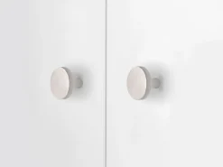 Pomolo per mobili in alluminio Uppsala diametro 30mm disponibile in 3 colori