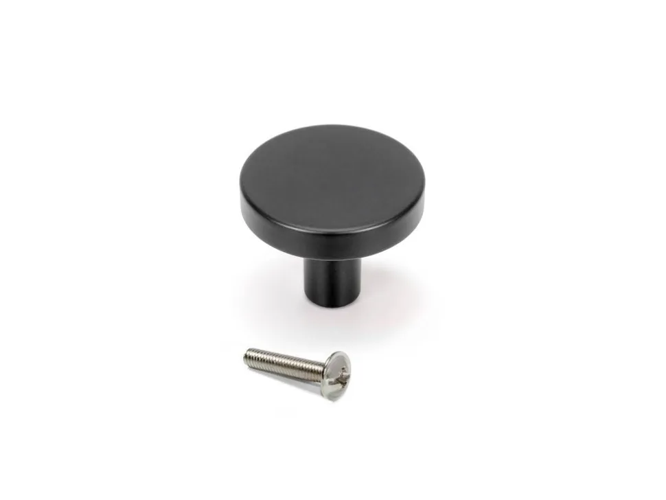 Pomolo per mobili in alluminio Uppsala diametro 30mm disponibile in 3 colori