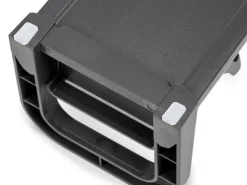 Portaciotole per cassetto Orderbox, 90x470 mm, Alluminio e Tecnoplastica, Grigio antracite