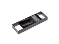 Portacoltelli per cassetto Orderbox, 150x470 mm, Acciaio e Legno, Grigio antracite