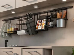 Portacoltelli sospeso da cucina Titane