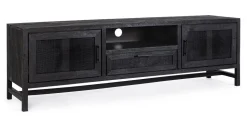 Porta Tv 2 ante e 1 cassetto Weston in legno di mango