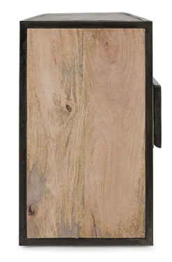 Porta Tv 3 cassetti Manchester in legno di mango