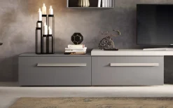 Porta TV cassettone con maniglia