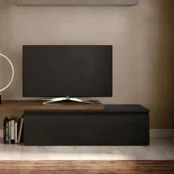 Porta Tv con cassettone e due vani interni