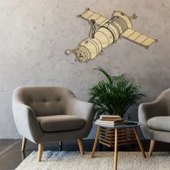 Quadro in legno Sojuz