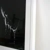 Quadro su cornice in legno, Acqua e Volto di Leonardo Criolani