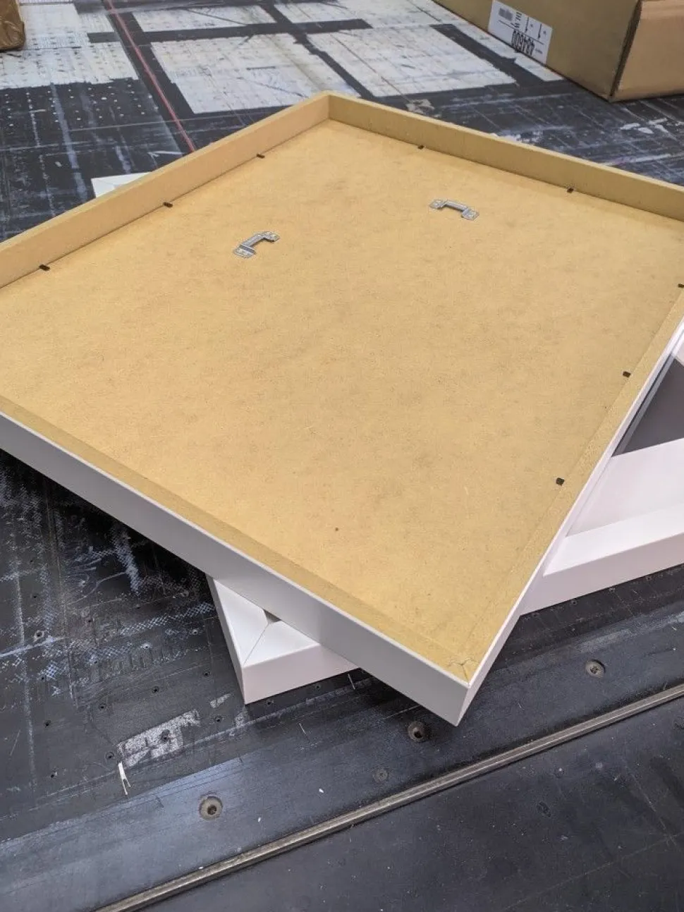 Quadro su cornice in legno, Bacio di Leonardo Criolani