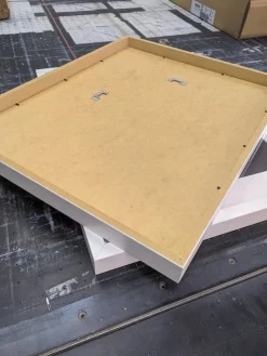 Quadro su cornice in legno, Bolle di Sapone di Leonardo Criolani