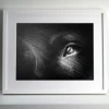 Quadro su cornice in legno, guardare in alto di Leonardo Criolani
