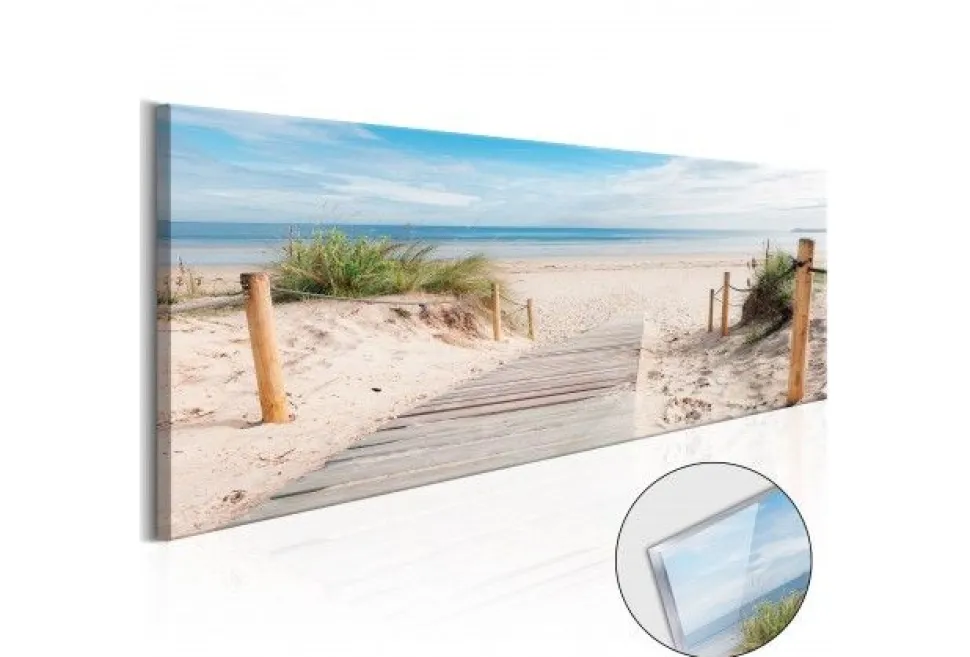 Quadro su vetro acrilico Beach