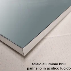 Quadro su vetro acrilico Black&White Wood