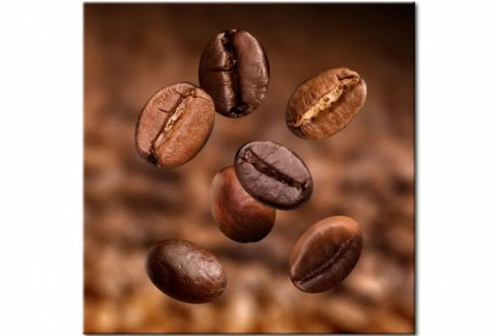 Quadro su vetro acrilico Coffee Beans