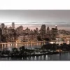 Quadro su vetro acrilico Gray Manhattan