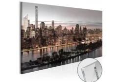 Quadro su vetro acrilico Gray Manhattan