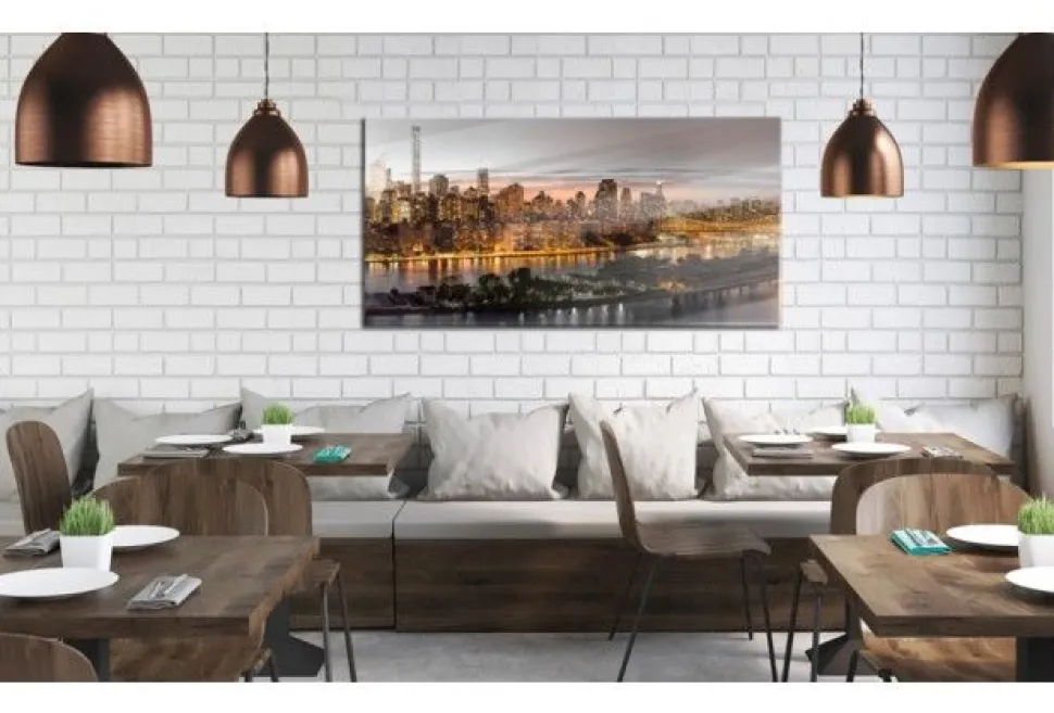 Quadro su vetro acrilico Manhattan