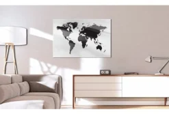Quadro su vetro acrilico Monocrome World