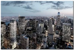 Quadro su vetro acrilico NY Skyscaper