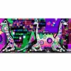 Quadro su vetro acrilico Pink Giraffe