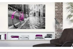 Quadro su vetro acrilico Pink BIke