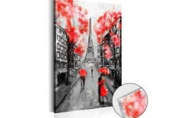 Quadro su vetro acrilico Red Paris