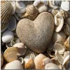 Quadro su vetro acrilico Rock Heart