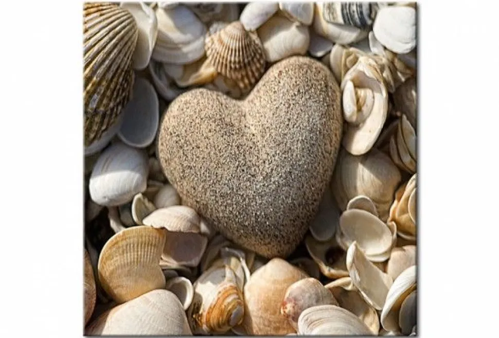 Quadro su vetro acrilico Rock Heart