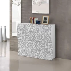 Scarpiera linea Mia 2 ante con serigrafia Decor