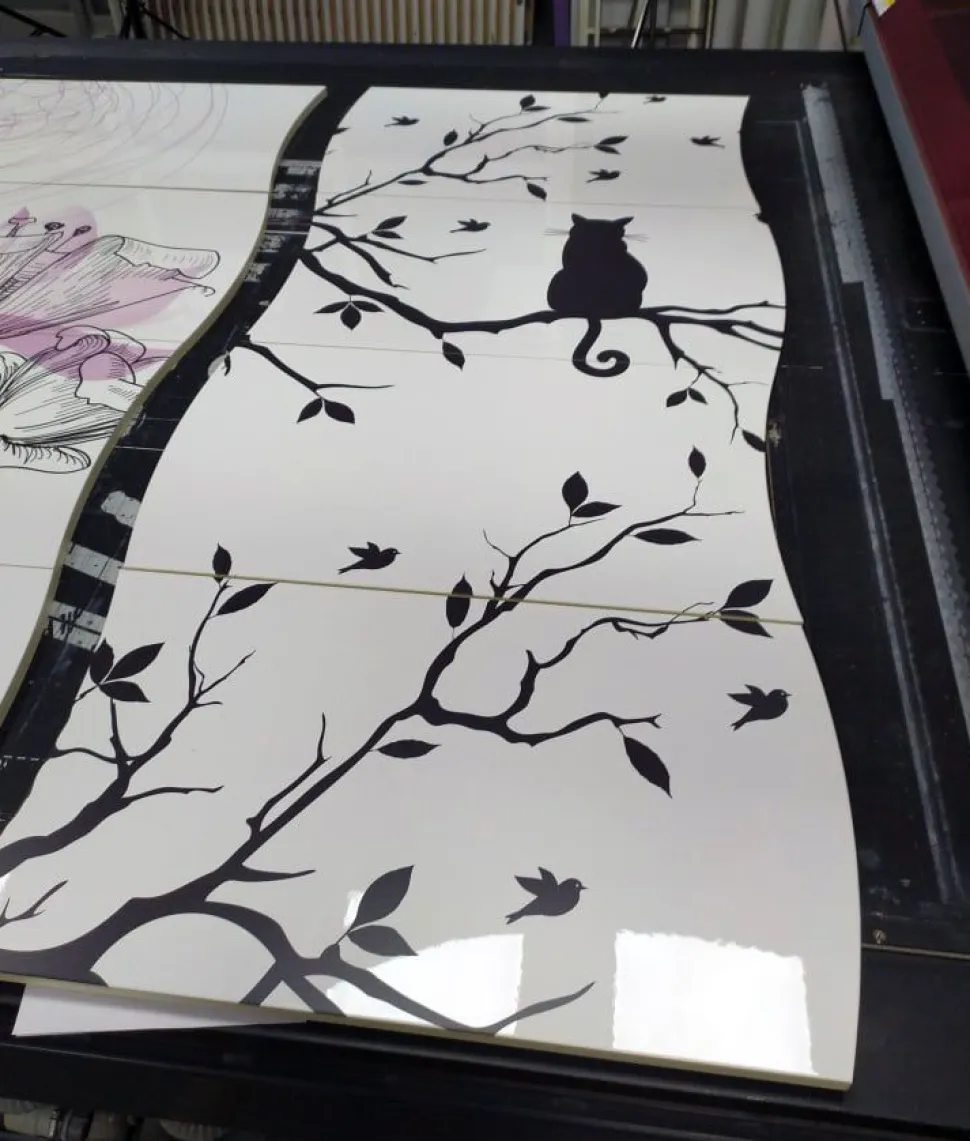 Scarpiera linea Mia 4 ante con serigrafia gatto