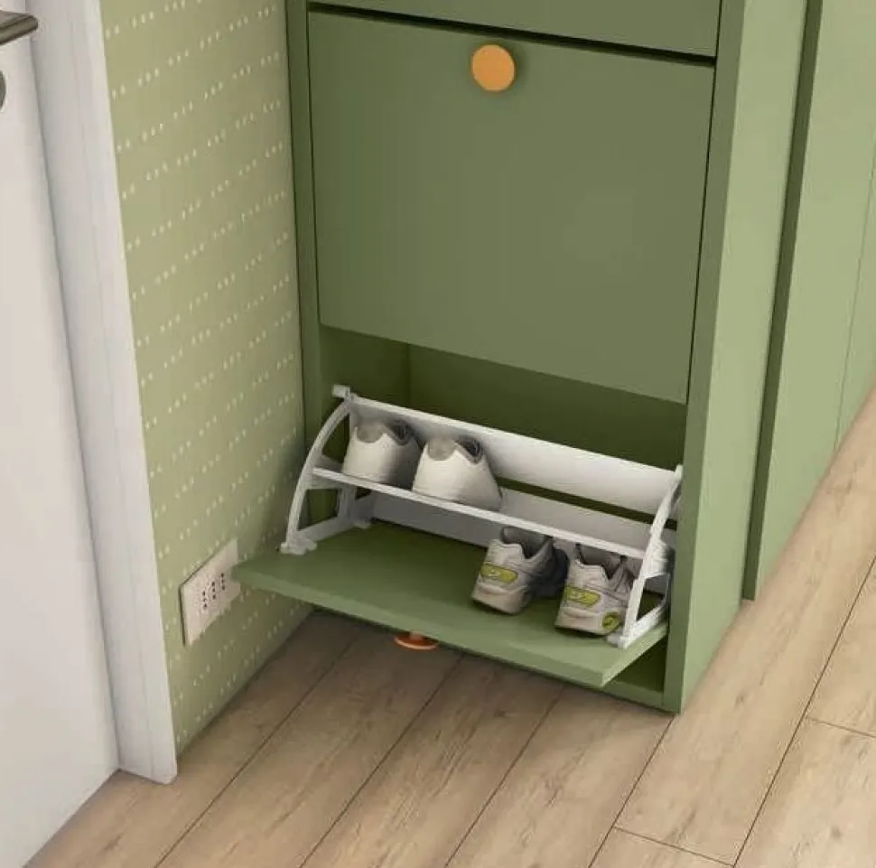 Scarpiera per armadio 3 ante disponibile in 2 misure e 13 colori
