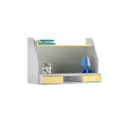 Scrittoio sospeso Clik con piano sp. 2,8 cm linea Colorfull disponibile in vari colori
