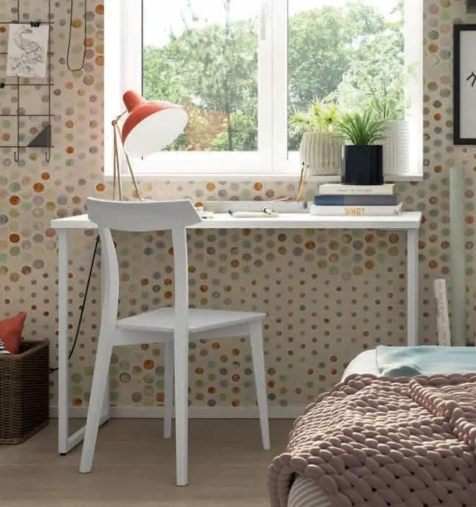 Scrivania Ban gambe in acciaio disponibile in 3 misure e 15 colorazioni