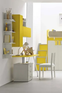 Scrivania con 3 cassetti Sole linea Airone 21 colorazioni