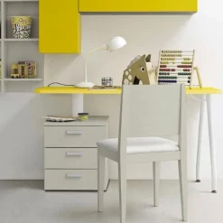 Scrivania con 3 cassetti Sole linea Airone 21 colorazioni