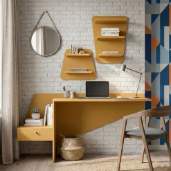 Scrivania con cassetto disponibile in 2 misure e 15 colorazioni