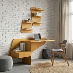 Scrivania con cassetto disponibile in 2 misure e 15 colorazioni