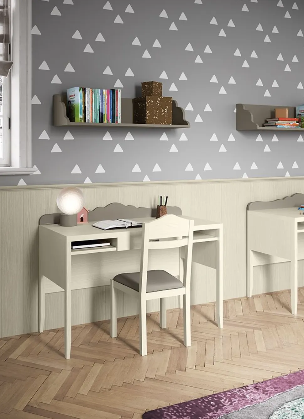 Scrivania con cassetto linea Sitter