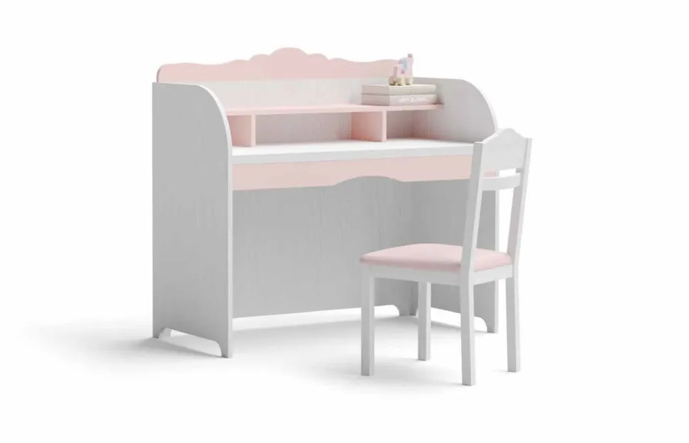 Scrivania con vani a giorno linea Sitter con sp. TOP 3,5 cm