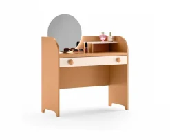 Scrivania da trucco Bet con specchio linea Colorfull disponibile in vari colori