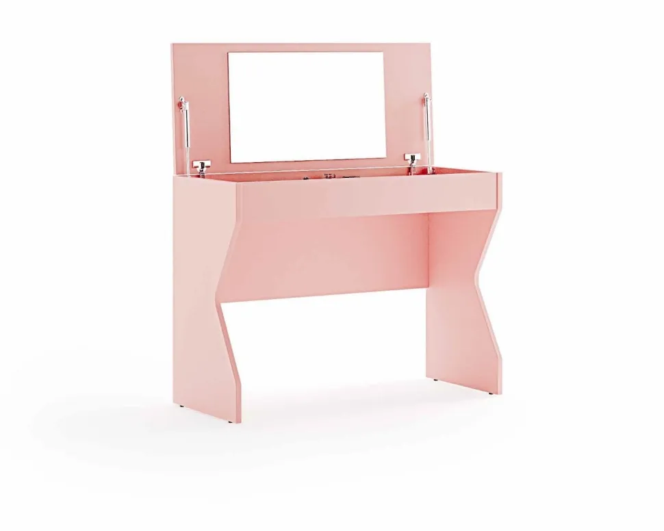 Scrivania da trucco Vanity con piano ad apertura a ribalta linea Colorfull disponibile in vari colori