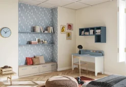 Scrivania moderna Alaska linea Omega disponibile in 3 misure e vari colori