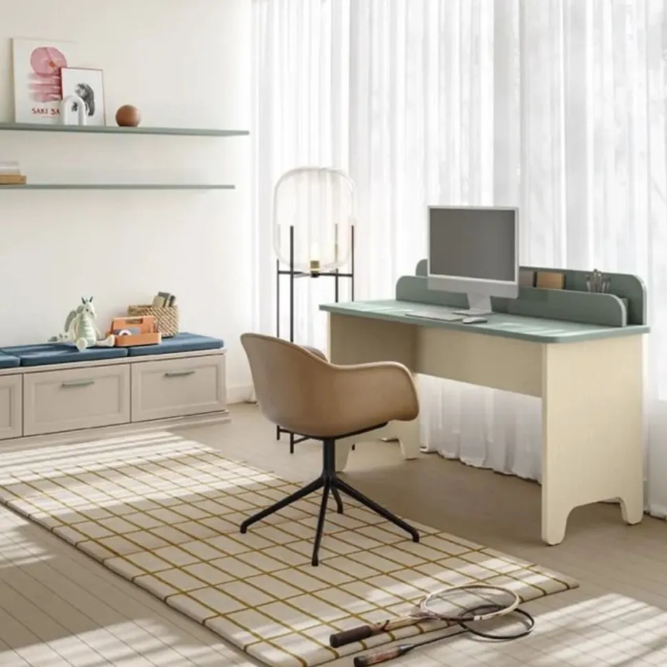 Scrivania moderna Alaska linea Omega disponibile in 3 misure e vari colori