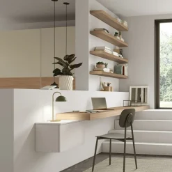 Scrivania moderna sospesa linea Airone 15 colorazioni