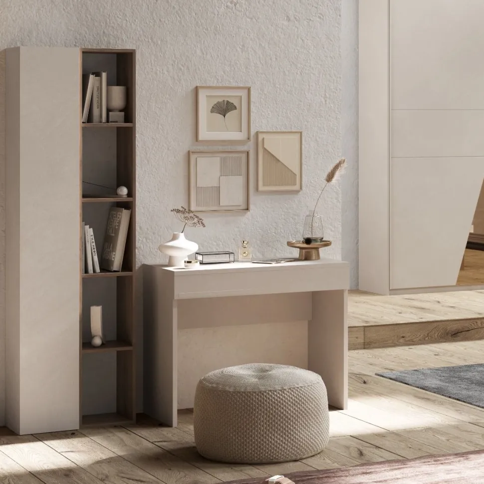 Scrivania scrittoio con 1 cassetto linea Chèrie disponibile in 4 colori