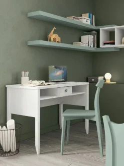 Scrivania stile classico con cassetto Ebony linea Omega disponibile in 3 versioni e vari colori