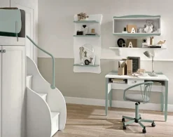 Scrivania stile classico con cassetto Ebony linea Omega disponibile in 3 versioni e vari colori
