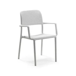 Sedia Boreale con braccioli disponibile in 4 colori