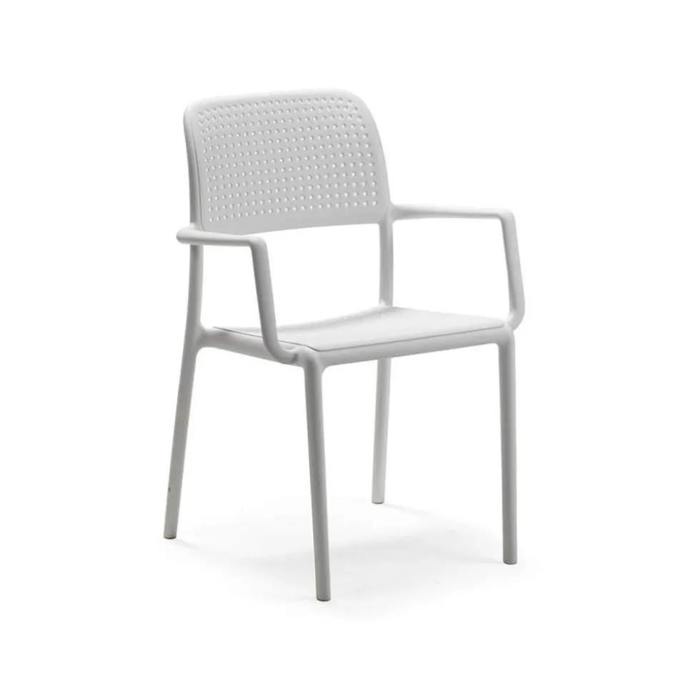 Sedia Boreale con braccioli disponibile in 4 colori